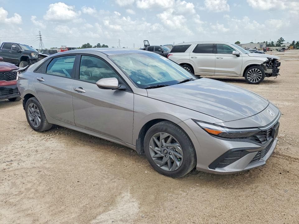 2025 HYUNDAI ELANTRA HYBRID BLUE BLUE 4