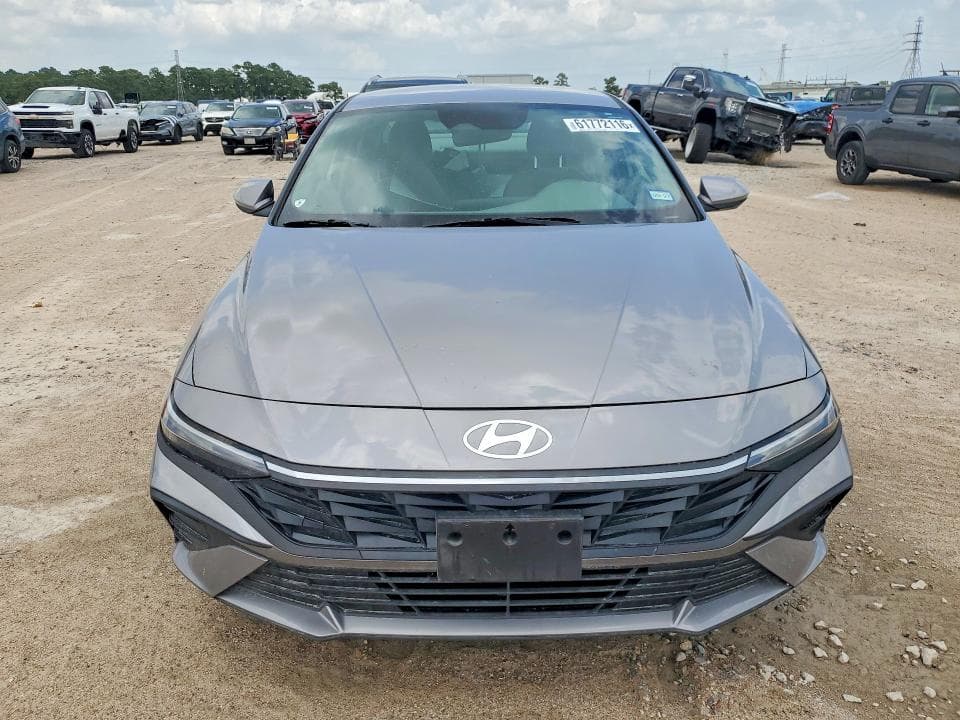 2025 HYUNDAI ELANTRA HYBRID BLUE BLUE 5