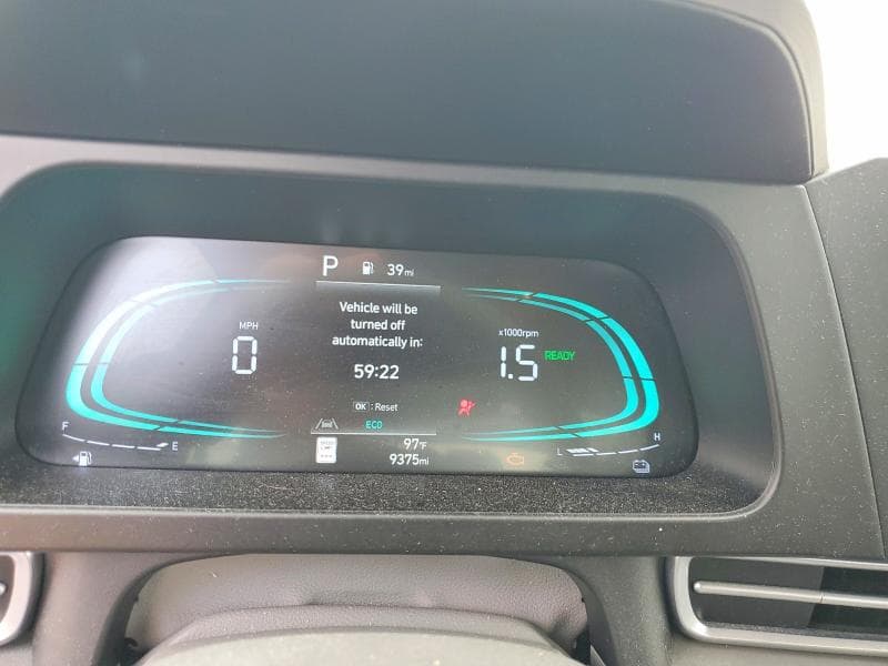 2025 HYUNDAI ELANTRA HYBRID BLUE BLUE 9