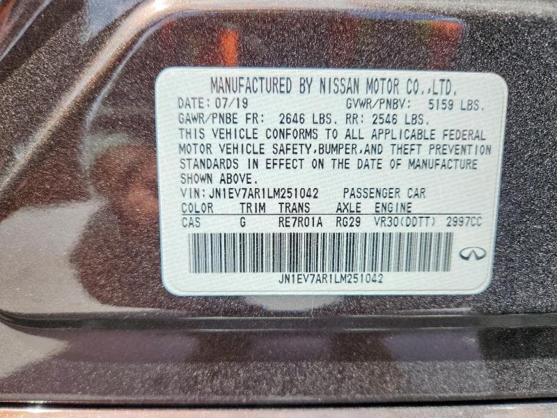 2020 INFINITI Q50 3.0T LUXE 13