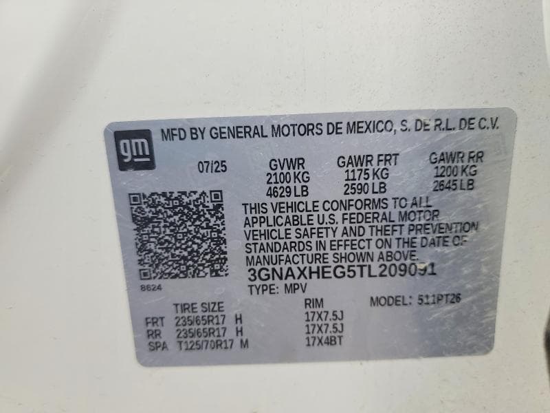 2026 CHEVROLET EQUINOX LT 13