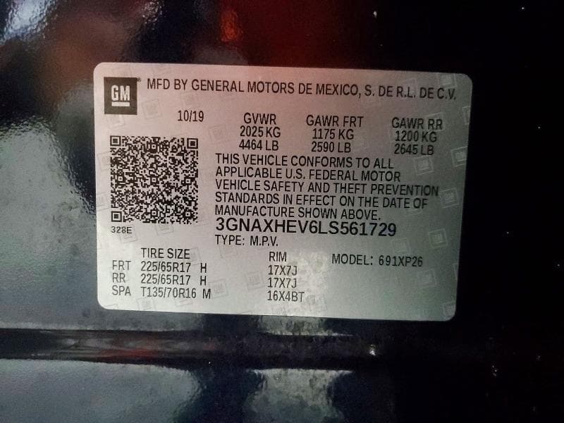 2020 CHEVROLET EQUINOX LS 13