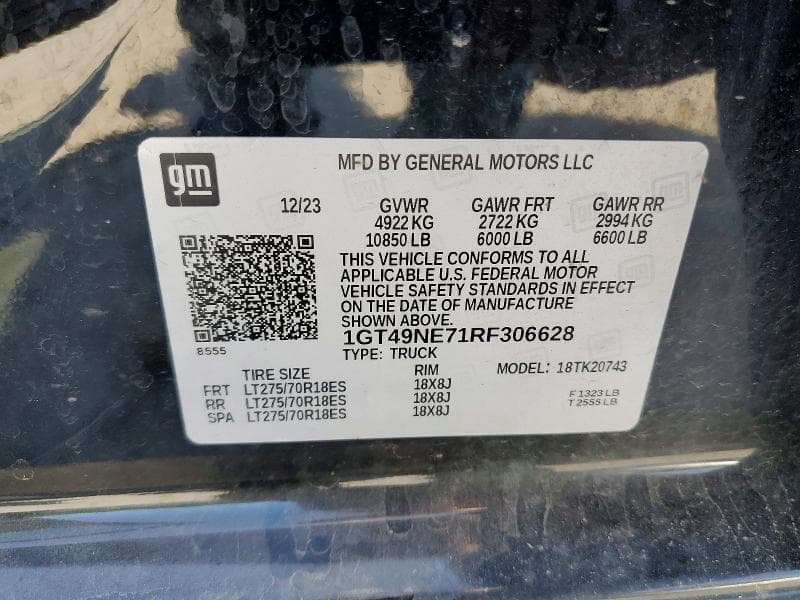 2024 GMC SIERRA K2500 SLT 12