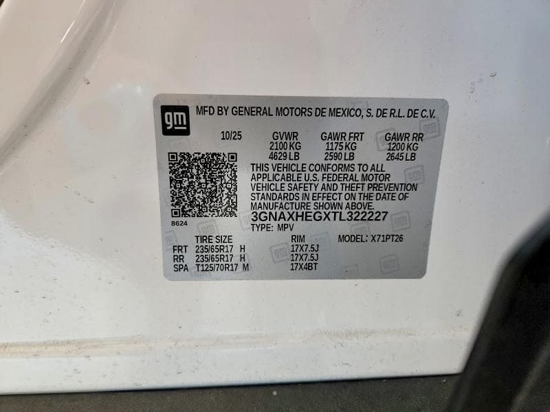 2026 CHEVROLET EQUINOX LT 14