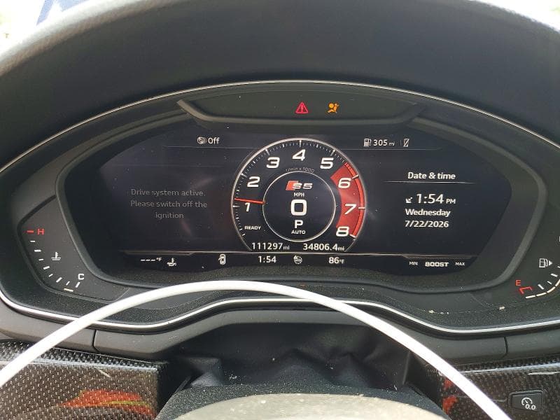 2018 AUDI S5 PRESTIGE PRESTIGE 9