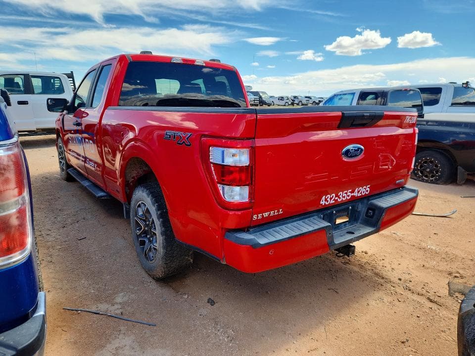 2021 FORD F150 SUPER CAB 2