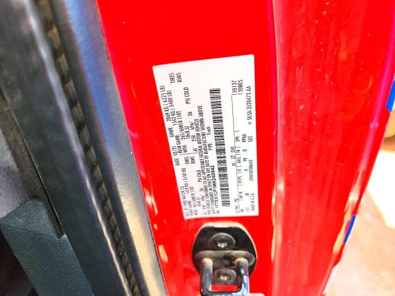 2021 FORD F150 SUPER CAB 12