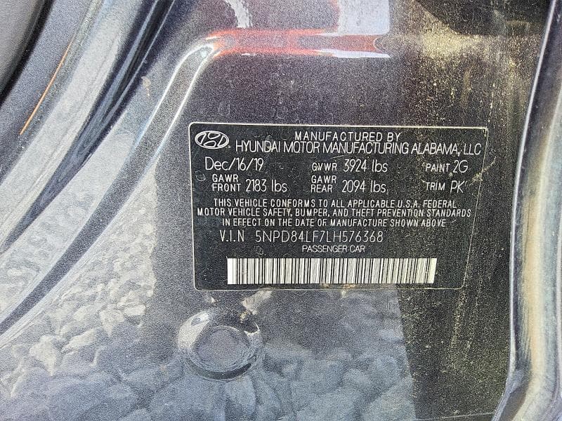 2020 HYUNDAI ELANTRA SEL 12