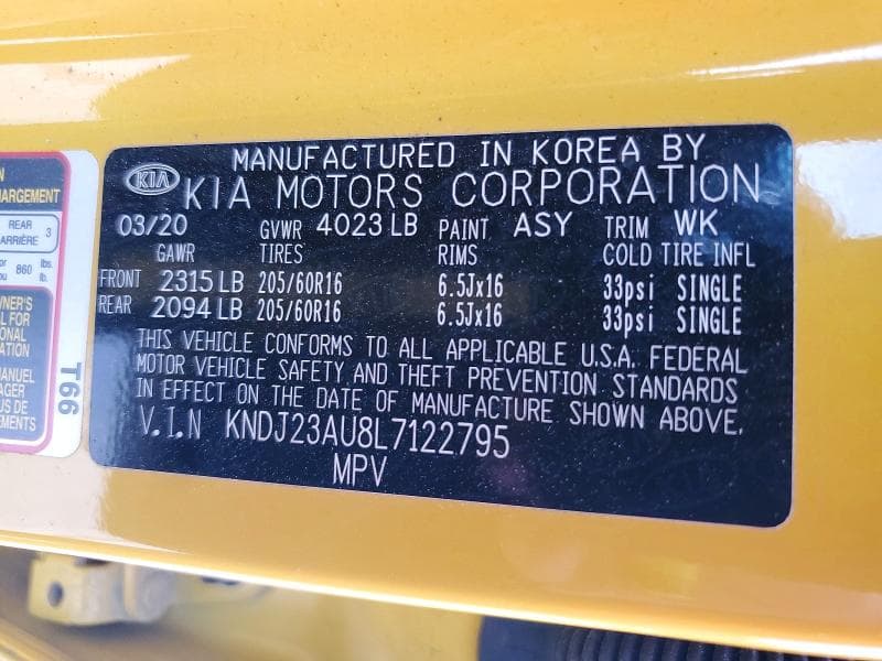 2020 KIA SOUL S 13