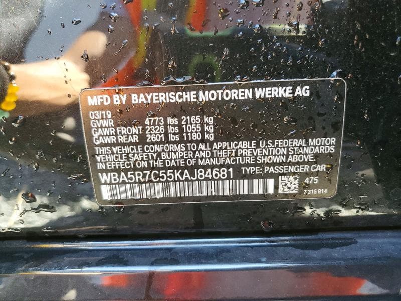 2019 BMW 330XI 12