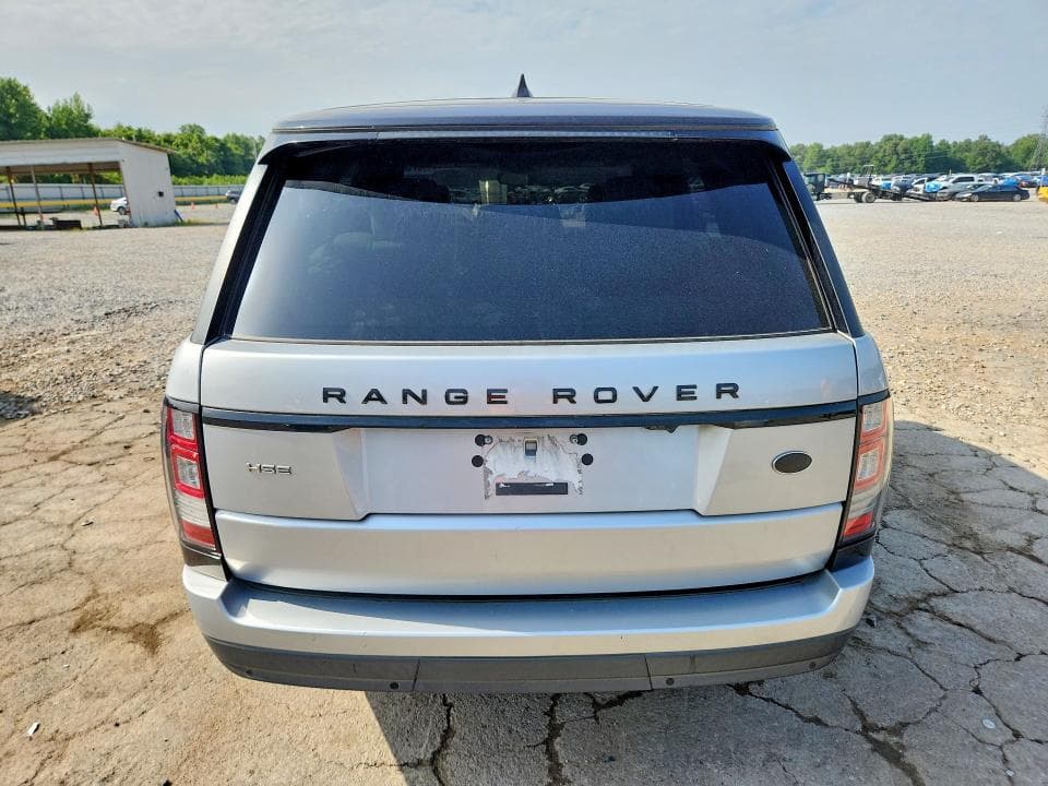 2017 LAND ROVER RANGE ROVER HSE 6