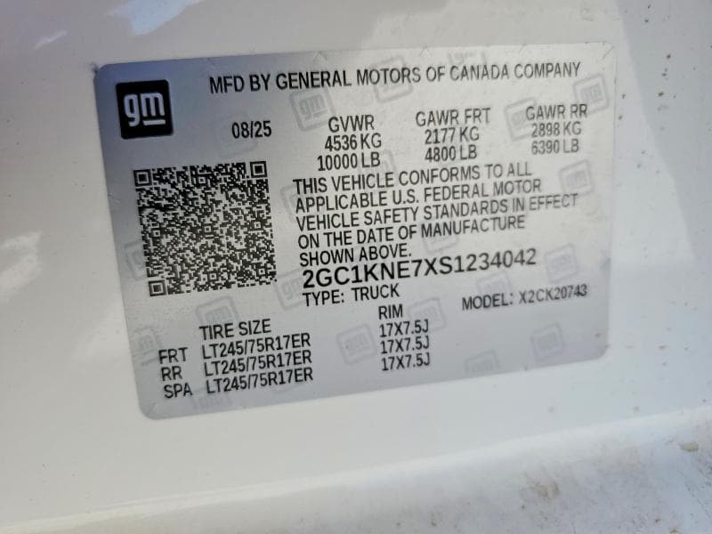 2025 CHEVROLET SILVERADO K2500 HEAVY DUTY LT 13