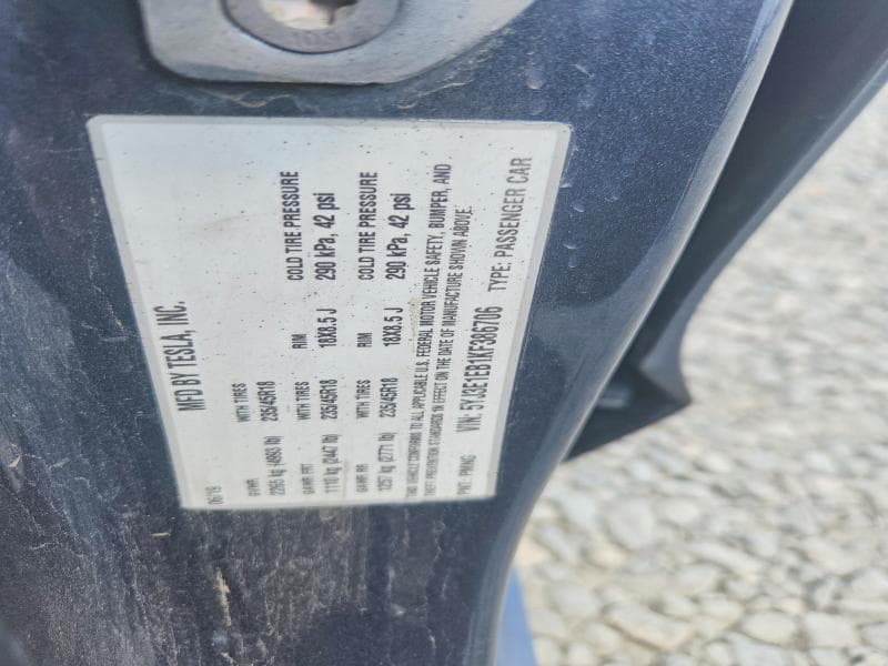 2019 TESLA MODEL 3 12