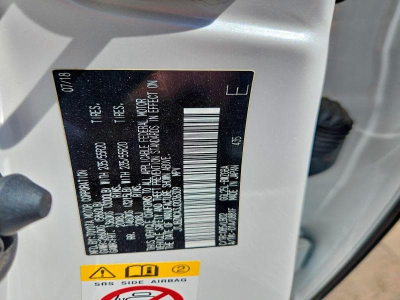 2018 LEXUS RX 350 BASE 13