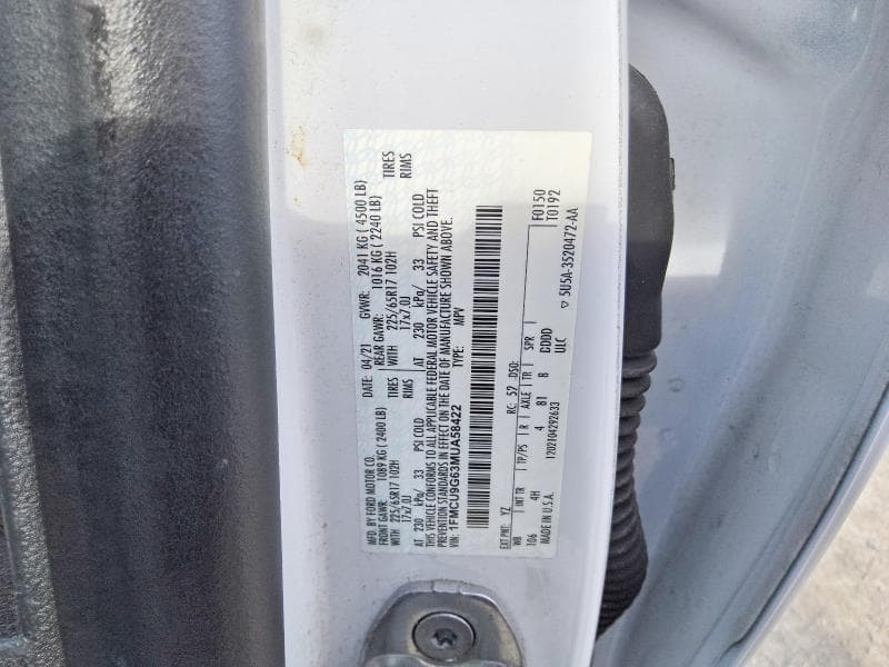 2021 FORD ESCAPE SE 13