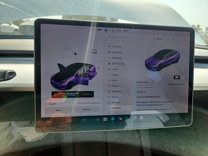 2021 TESLA MODEL 3 9
