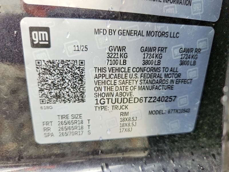 2026 GMC SIERRA K1500 SLT 12