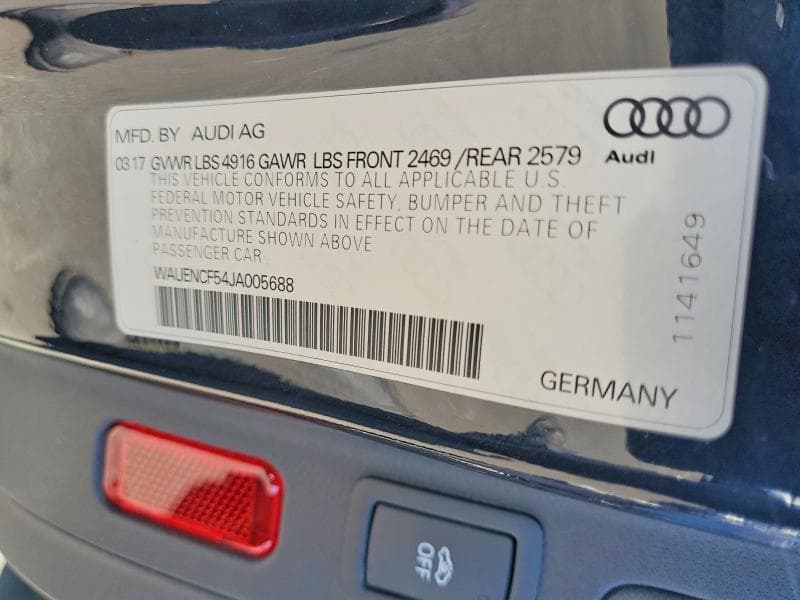 2018 AUDI A5 PREMIUM PLUS S-LINE 12