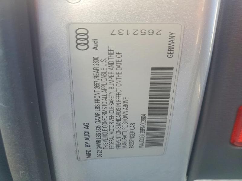2023 AUDI A6 PREMIUM 13