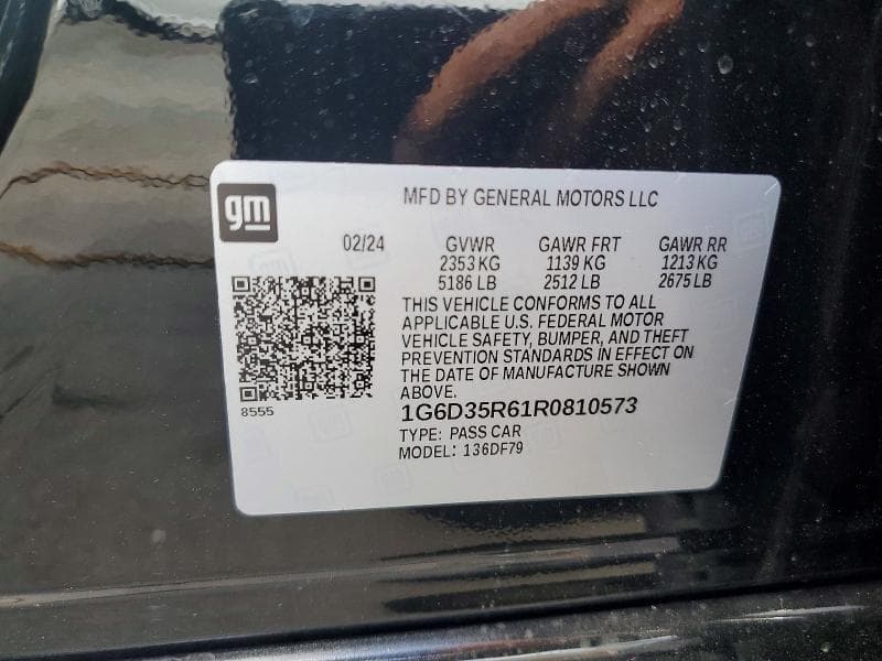 2024 CADILLAC CT5-V BLACKWING 12