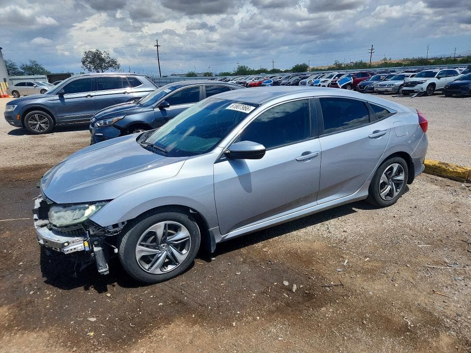 2019 HONDA CIVIC LX - 1