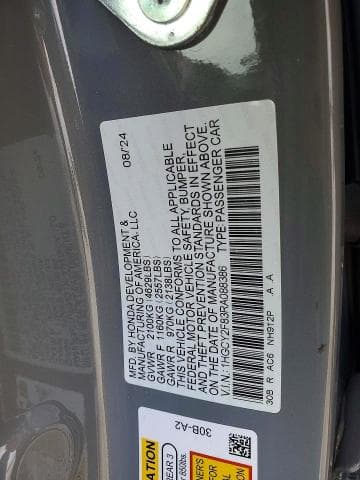 2024 HONDA ACCORD TOURING HYBRID 12