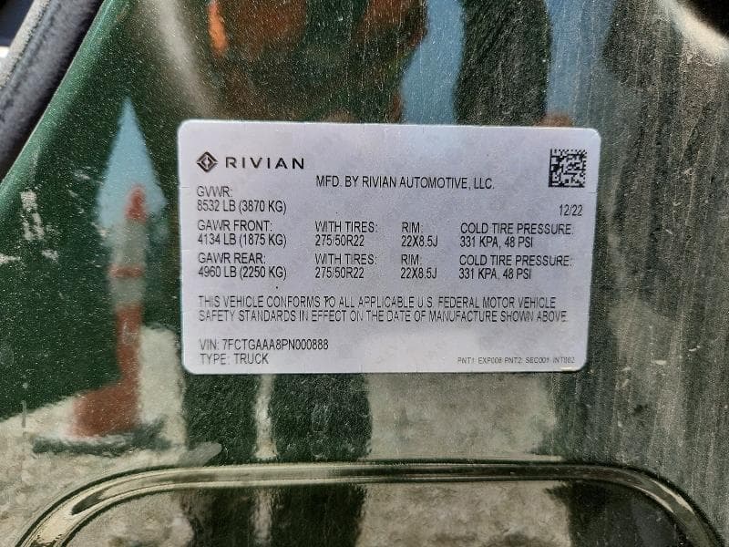 2023 RIVIAN R1T ADVENTURE 13
