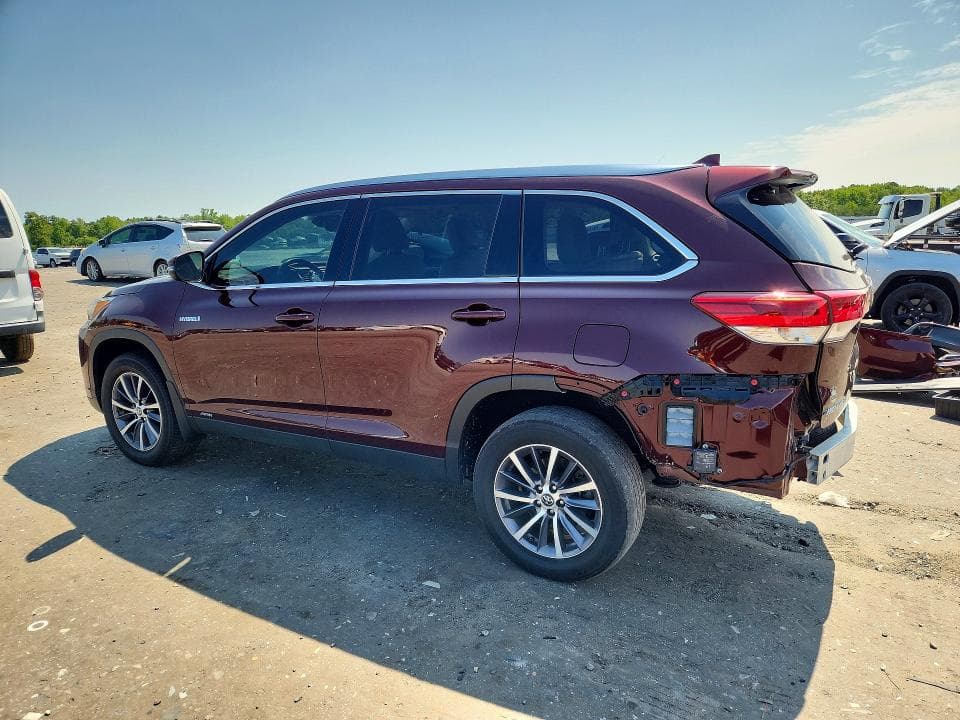 2019 TOYOTA HIGHLANDER HYBRID XLE 2