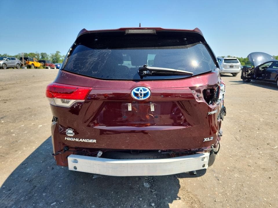2019 TOYOTA HIGHLANDER HYBRID XLE 6