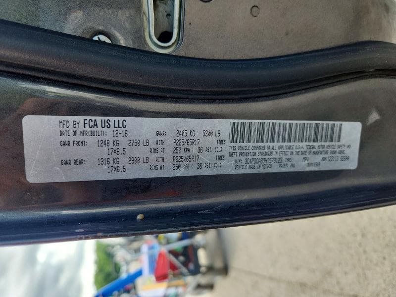 2017 DODGE JOURNEY SE 13