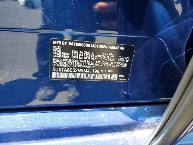 2022 BMW X5 XDRIVE45E 13