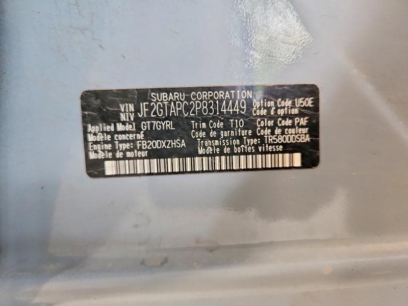 2023 SUBARU CROSSTREK PREMIUM 13