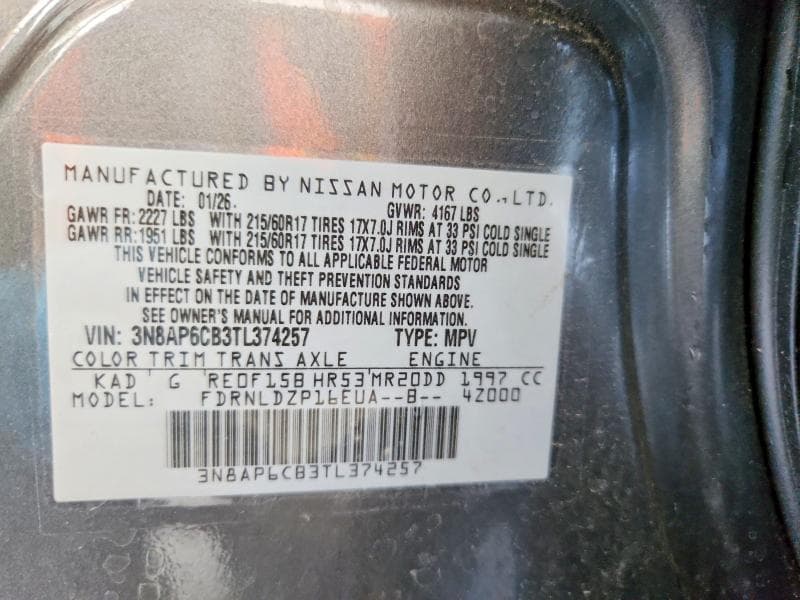 2026 NISSAN KICKS SV 14