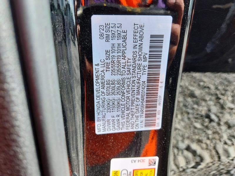 2024 HONDA CR-V SPORT TOURING 14