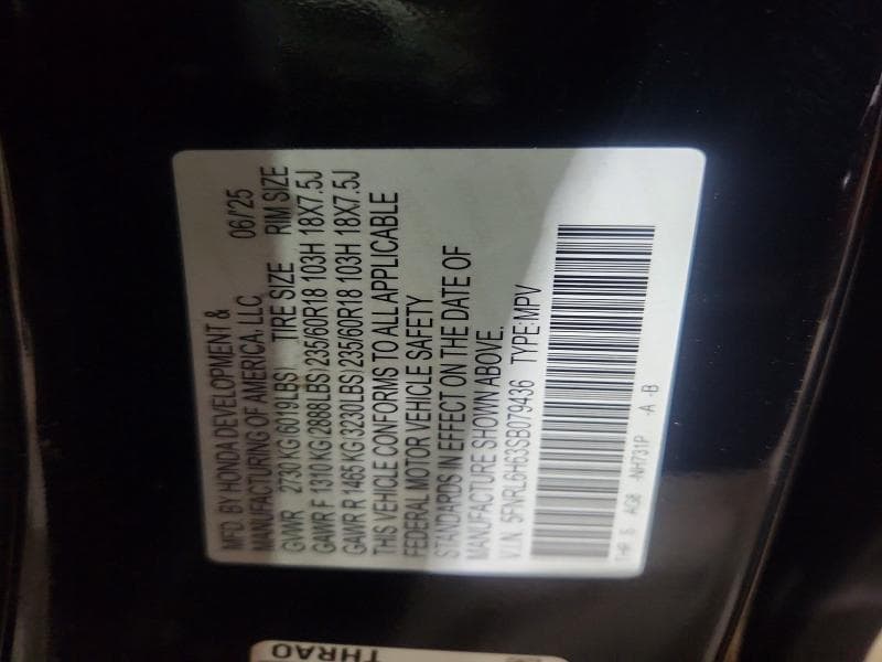 2025 HONDA ODYSSEY EXL 14
