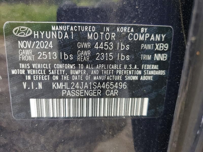 2025 HYUNDAI SONATA SE 12