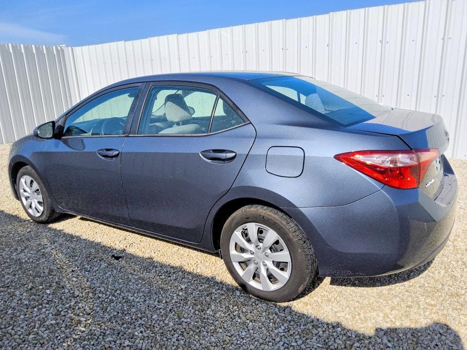 2019 TOYOTA COROLLA LE 2