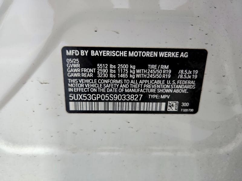 2025 BMW X3 30 XDRIVE 14