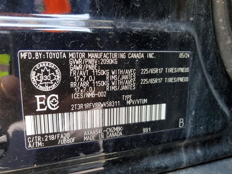 2024 TOYOTA RAV4 XLE 14