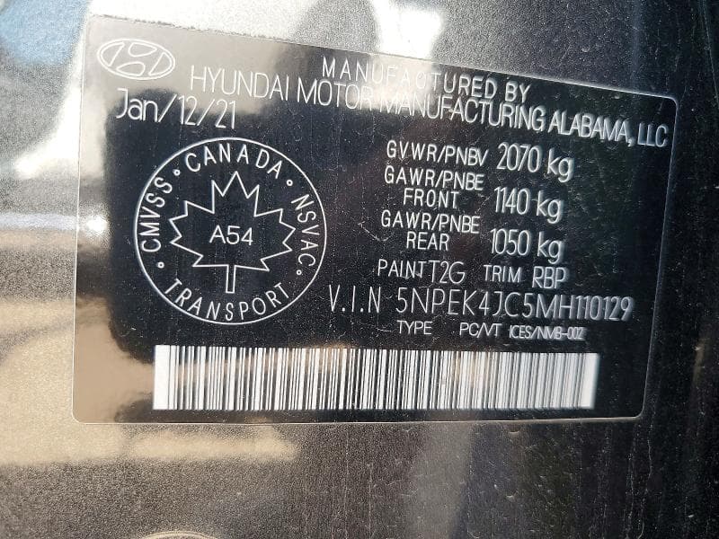 2021 HYUNDAI SONATA N LINE 12