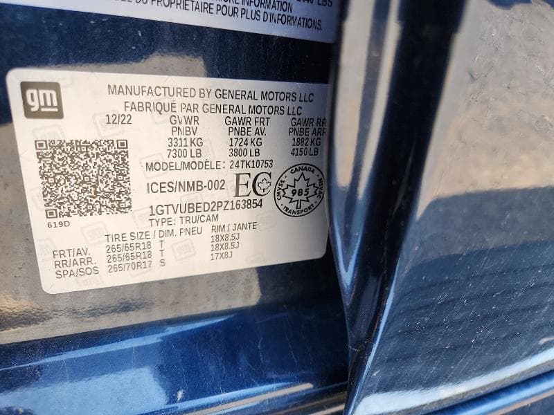2023 GMC SIERRA K1500 SLE 13