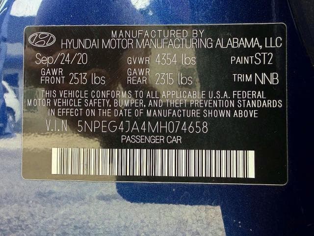 2021 HYUNDAI SONATA SE 15