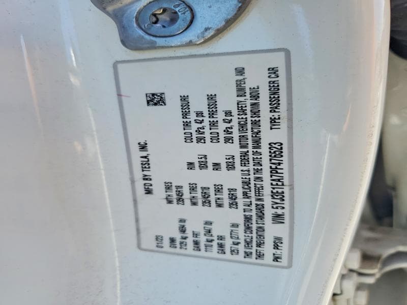 2023 TESLA MODEL 3 13