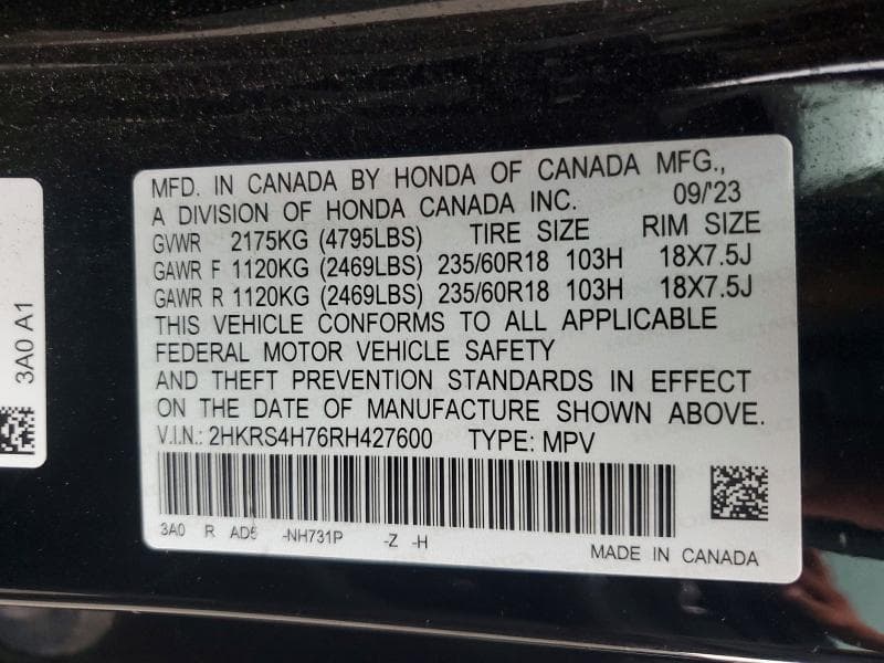 2024 HONDA CR-V EXL 13