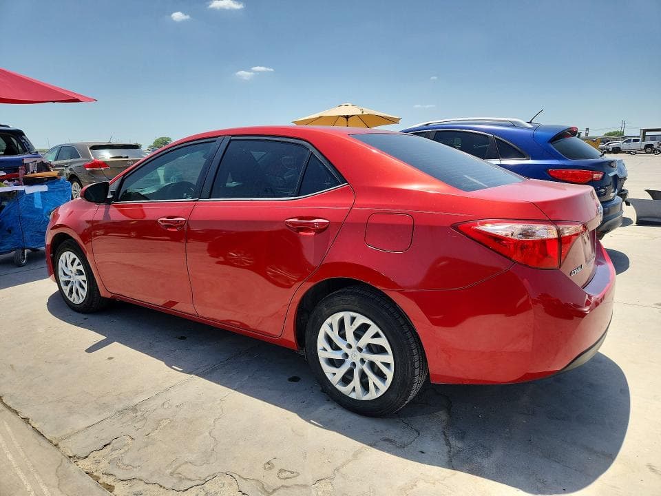 2019 TOYOTA COROLLA LE 2