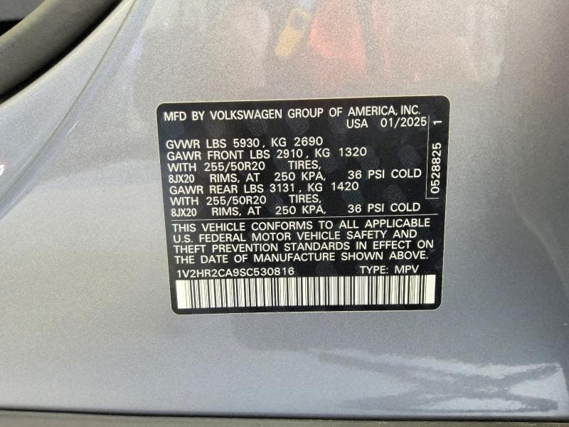 2025 VOLKSWAGEN ATLAS SE 14