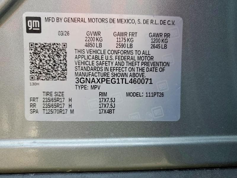 2026 CHEVROLET EQUINOX LT 13