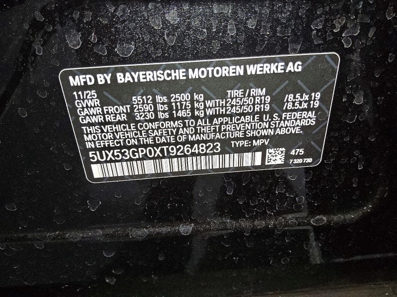 2026 BMW X3 30 XDRIVE 13