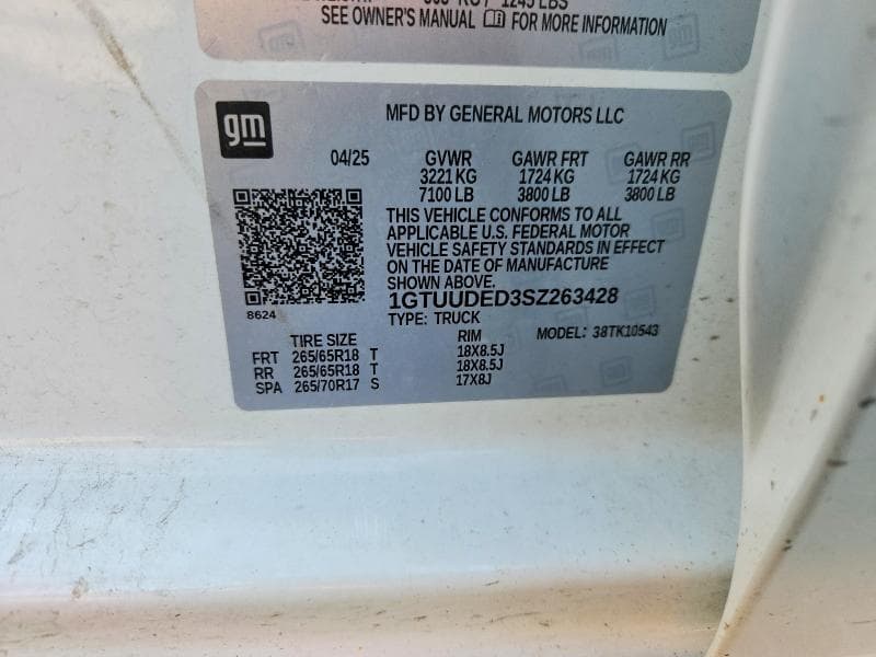 2025 GMC SIERRA K1500 SLT 13