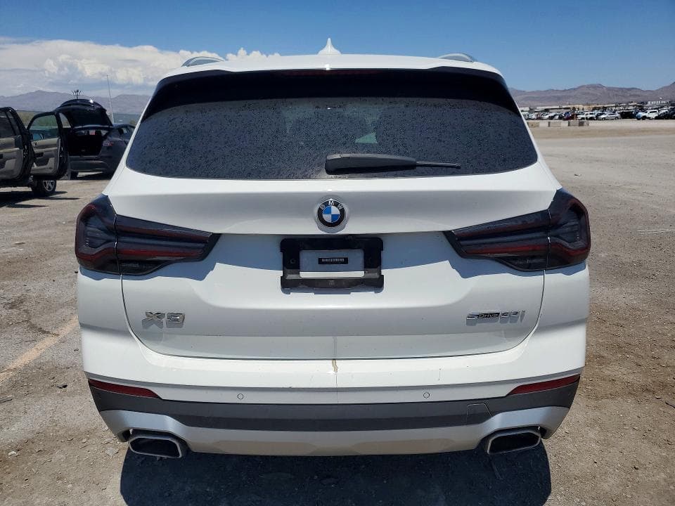2022 BMW X3 SDRIVE30I 6